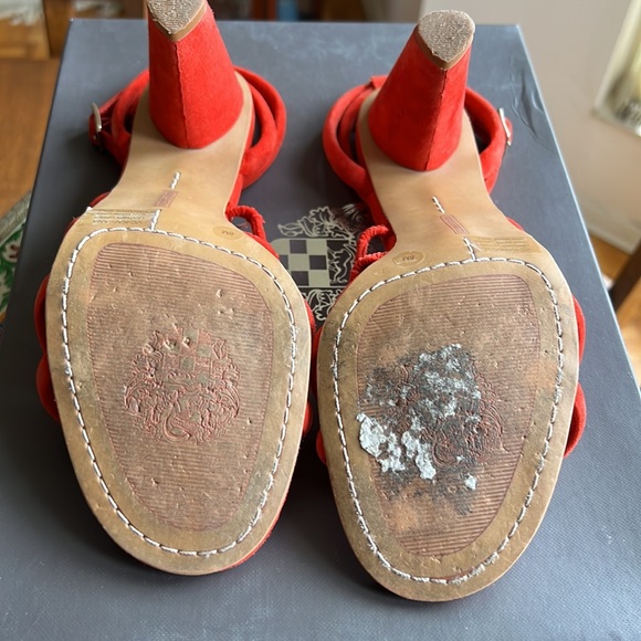 *HOST PICK* Vince Camuto Red Hot Rio True Suede VC-Kaniana Sz 8 - Picture 4 of 7